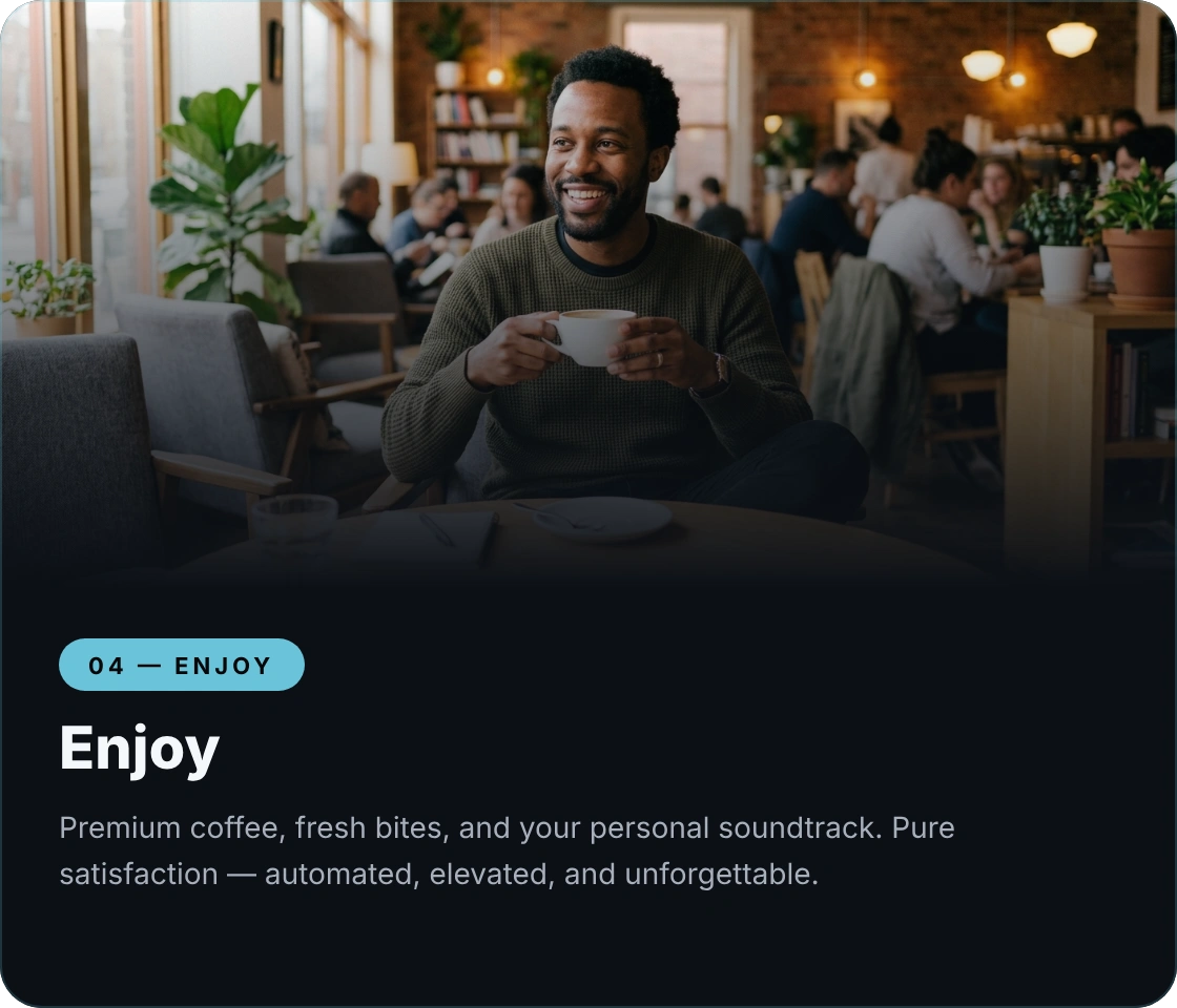 Step 04 — Enjoy