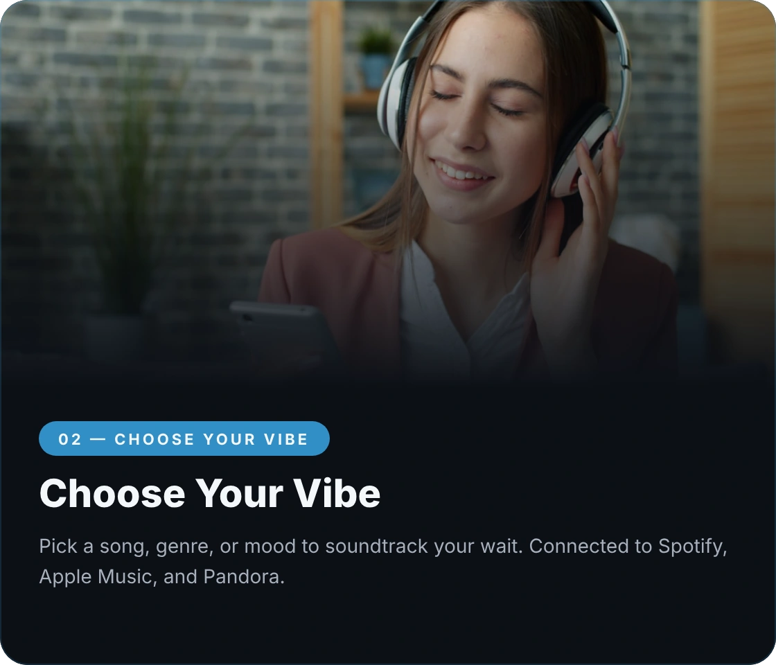 Step 02 — Choose your vibe